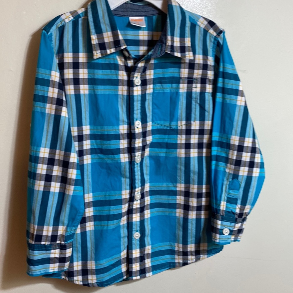 Gymboree plaid shirt
